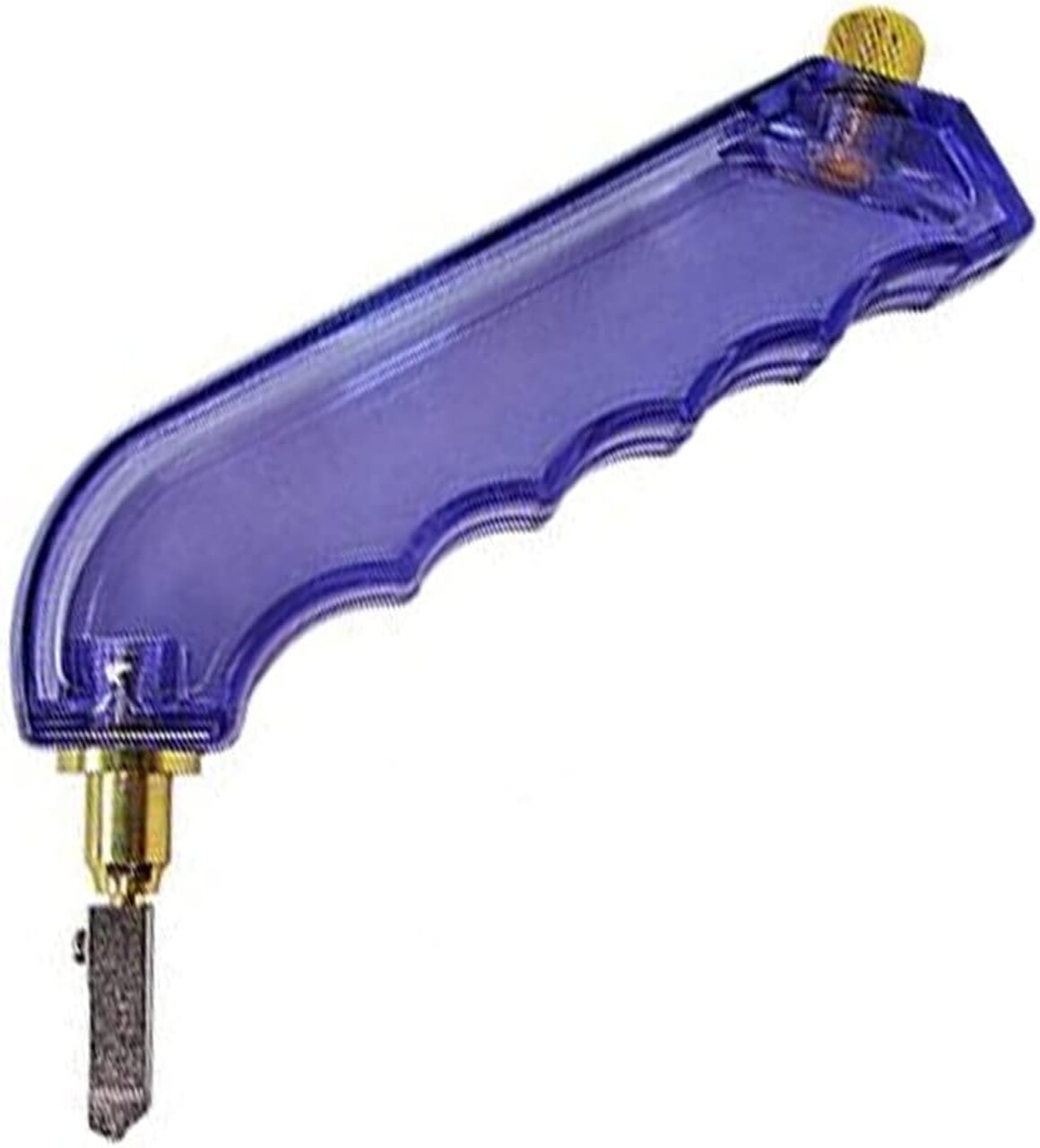 Rainbow Art Tungsten Carbide Pistol Grip Oil Fed Glass Cutter - Professional Stained Glass Cutting Tool